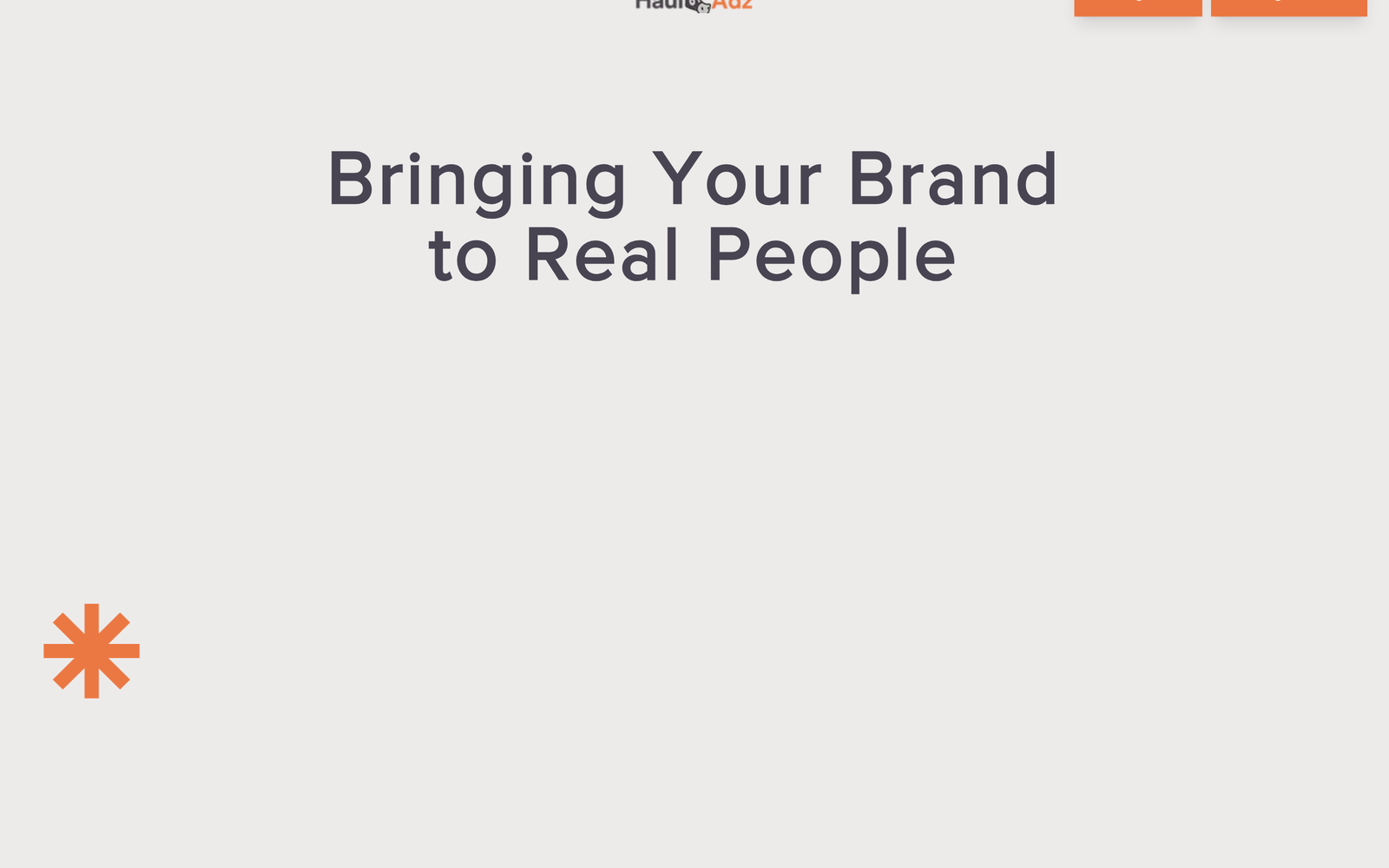 Haulads — ShowYourAdz website preview