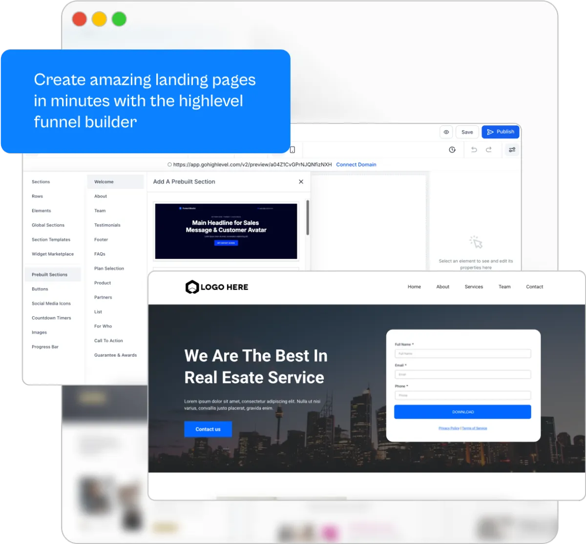 Landing Page Builder